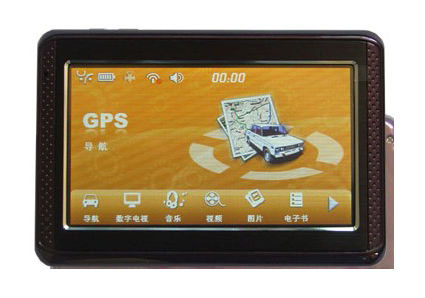 ระบบการนําทาง GPS มือถือ 4305 พร้อม SD สูงสุด 8GB